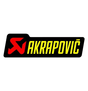 Akrapovic Dekal Horisontell (Ljuddämparen) image