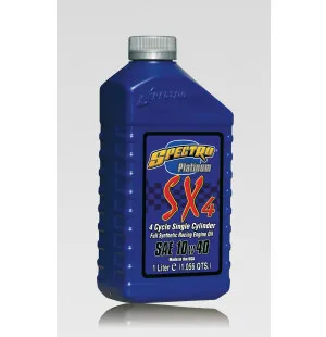 Öljy 4T SPECTRO SX4 Platinum Helsyntet 15w50 0,946L (12) kuva