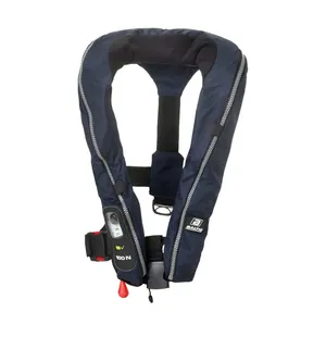 Baltic Compact 100 manual ilmatäytteinen pelastusliivi navy 30-110kg kuva