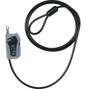Abus Låswire Combiloop 205/200 Svart 200 cm image