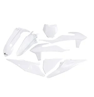 UFO Muovisarja 5-osainen Valkoinen 047 KTM SX/SXF125-450 19-22 kuva