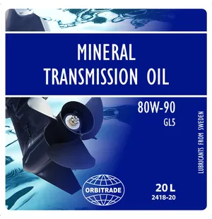 Orbitrade Gear oil mineral 80W-90 20L Bag in box kuva