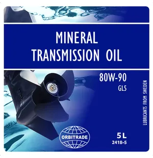 Orbitrade Gear oil mineral 80W-90 5L kuva