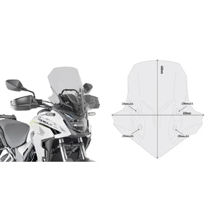 GIVI SPOILER HONDA CB500X FUMÉ kuva