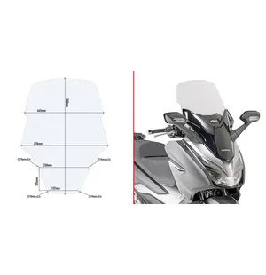 GIVI SPOILER HONDA FORZA 300 (2018) kuva