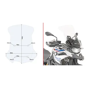 GIVI Windscreen BMW F850GS 2018- kuva