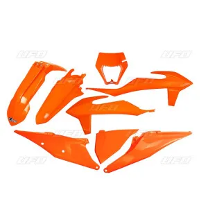 UFO Muovisarja 6-osainen Oranssi 127 KTM EXC/EXC-F 125-500 20-23 kuva