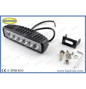 24V/0.7A  <br>Color Temperature: 6000K                                           <br>Housing:6.3''x2.8''x2.3''Cast Aluminum<br>Lens material:PC<br>Mounting Bracket: Stainless Steel<br>Optional Beam: Spot 25degree Flood 90degree<br>LED Life-Span: 30,000 hr image
