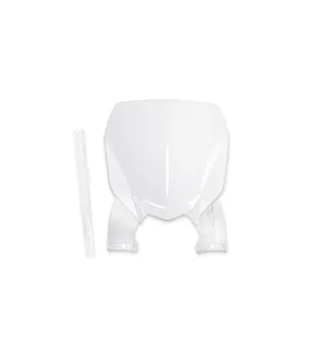 UFO Stadium Front Number plate YZF250 19-23 /450 18-22 White 046 kuva