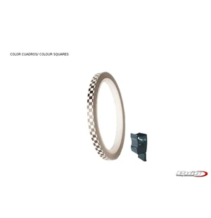 Puig Rim Strip 6 Meters+Aplicator C/Checkered Flag kuva