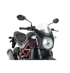 Puig Semifairing Matt Black Suzuki Sv650 16'- C/Clear kuva
