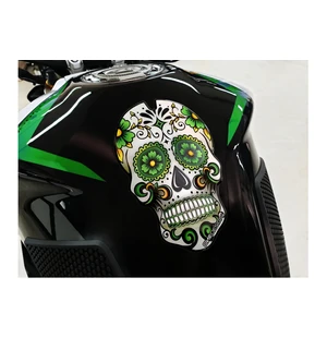 Puig Tank Pad Skull C/Green kuva