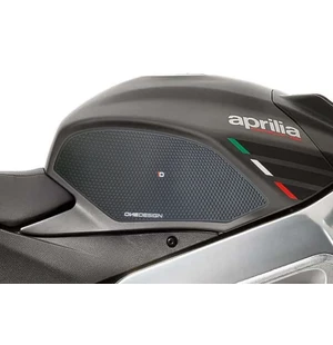 Puig Lateral Tank Pads Aprilia C/Black kuva