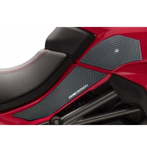 Puig Lateral Tank Pads Ducati C/Black kuva