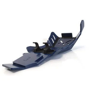 AXP Xtrem HDPE Skid Plate Blue Husqvarna FE250/FE350 17-23 kuva