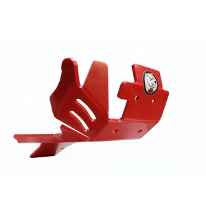 AXP Xtrem HDPE Skid Plate Red Gas-Gas EC250/EC300 18-20 / Rieju MR300 21 kuva