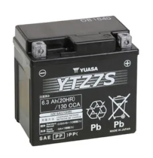 Yuasa Batteri YTZ7S (wc) (10) image