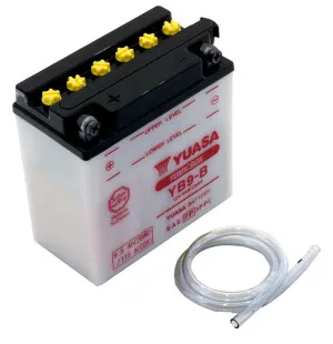 Yuasa Batteri YB9-B (CP) Inkl syra (5) image