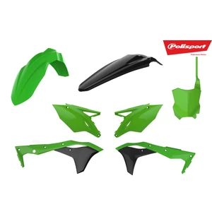 Polisport kit Kawasaki KX250F (17-18) Green/black (1) kuva