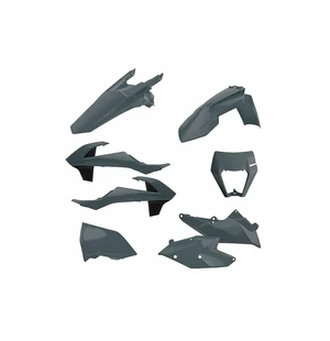 Polisport kit enduro w/mask KTM EXC/EXC-F(17-19) Nardo Grey (1) kuva