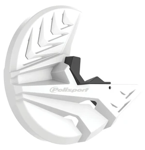 Polisport Disk with bottom fork prot Honda CRF450R(10-14) white/black (8) kuva