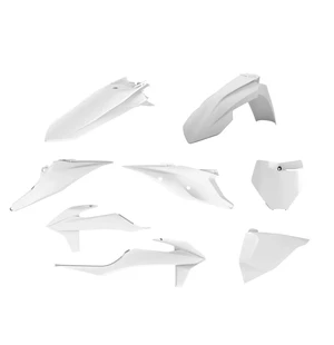 Polisport kit KTM SX/XC/SX-F/XC-F(19-22) white BD (1) kuva
