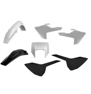 Polisport kit w/ mask Husqvarna TE/FE(17-19) White/black (1) kuva