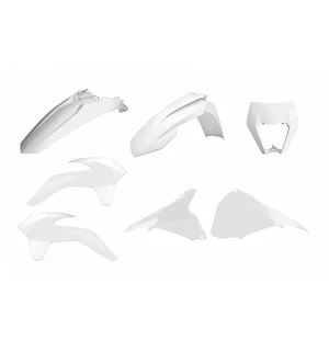 Polisport kit w/mask enduro restyling KTM EXC/EXC-F(14-16) white ktm (1) kuva