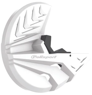 Polisport Disk w/bottom fork prot KX250F(13-19) KX450F(15-18) white/black (8) kuva
