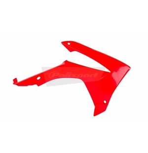 Polisport radiator scoops CRF250R(14-17)/450R(13-16) red cr04 (6) kuva