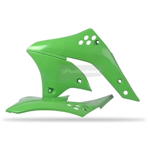 Polisport radiator scoops Kawasaki KX250F(06-08)OEM color green 05 (6) kuva