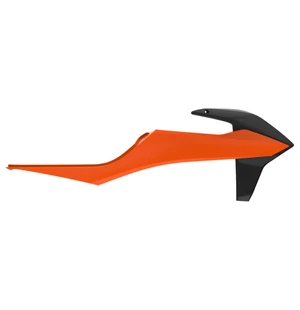 Polisport radiator scoops KTM SX/F 19-22 EXC/EXCF/XCW(20-23) orange ktm16/black kuva