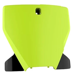 Polisport Number Plate Husqvarna TC125 FC250/350/450 19-22 Yellow FLO/black (8) kuva