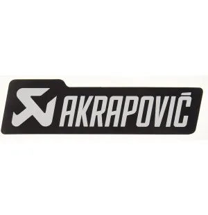 Akrapovic Dekal Mono AL 135x40mm image