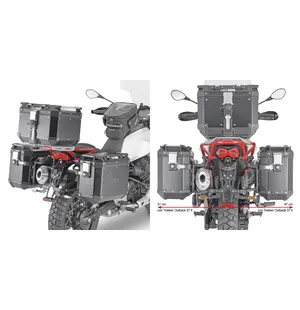 GIVI RAPID RELEASE SIDE CASE HOLDER kuva