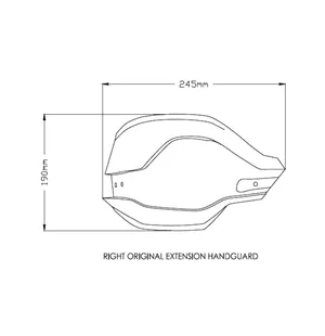 Puig Hand Guards Ext. Bmw R1200Gs/S1000Xr/F850Gs/750 kuva