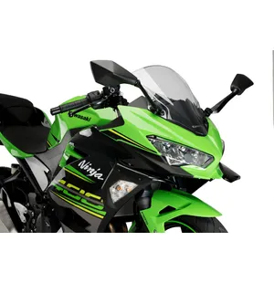 Puig Downforce Spoilers Forkawasaki Ninja 400 C/Black kuva