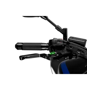 Puig Brake Lever 3.0. Black Exten/Black Selector/Green kuva