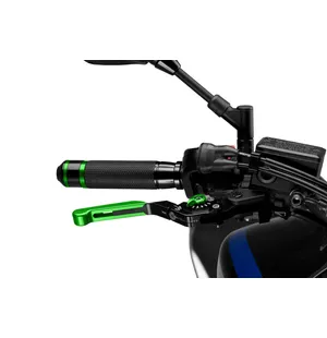 Puig Brake Lever 3.0. C/Black Exten. C/Green Selector kuva