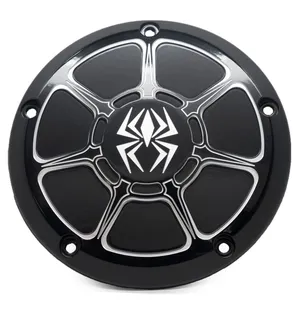 Rekluse Derby Cover - Black Gloss - H-D Cvo kuva