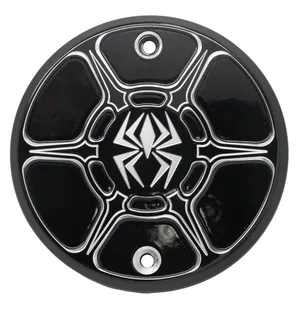 Rekluse Derby Cover - Black Gloss - Indian Scout kuva