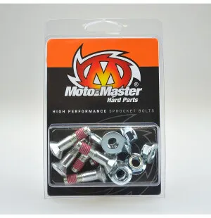 Moto-Master Japanese sprocket bolt kit: 6x M8-30mm Allen head bolt thread patch image