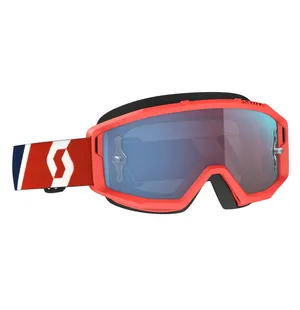 Scott Goggle Primal red/blue blue chrome works kuva