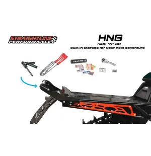 SPI Polaris AXYS  Hide 'N' Go takapuskuri 155" Manta vihreä kiinnitys (Valkoinen kuva