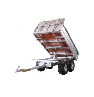 Bronco Tippkärra 3-Vägs 1600kg Med Elektrisk Hydraulisk Tipp. image