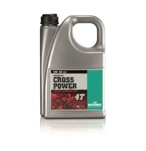 Motorex Cross Power 4T 5W/40 4 ltr (4) kuva