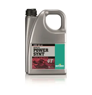 Motorex Power Synt 4T 10W/60 4 ltr (4) kuva