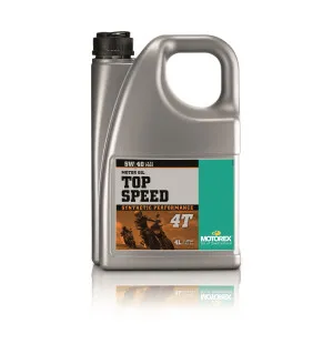 Motorex Top Speed 4T 5W/40 4 ltr (4) kuva