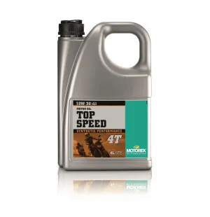 Motorex Top Speed 4T 10W/30 4 ltr (4) kuva