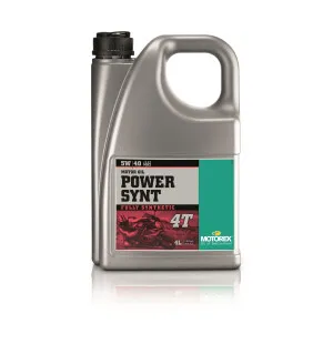 Motorex Power Synt 4T 5W/40 4 ltr (4) kuva